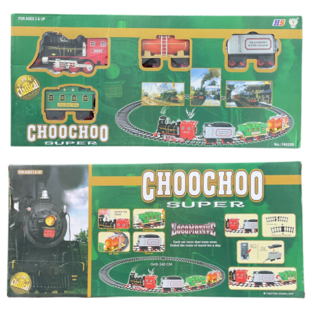 ChooChoo Super Locomotive Battery Train With Tracks