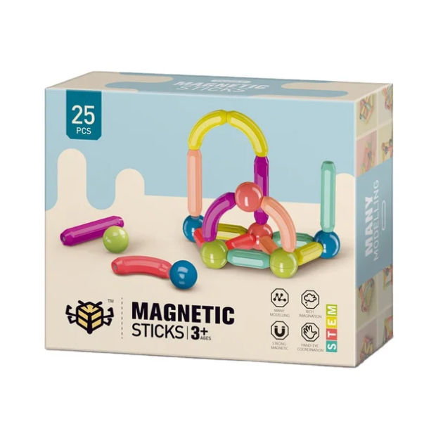 Magnetic Sticks 25 Pcs