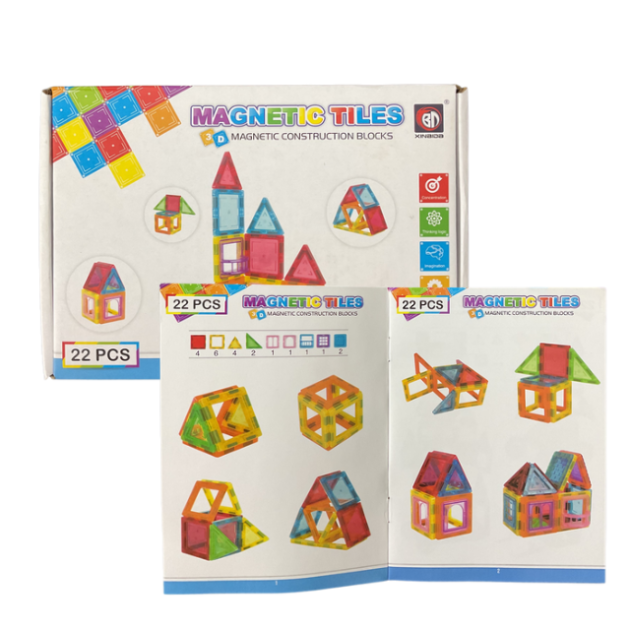 Magnetic Tiles Construction