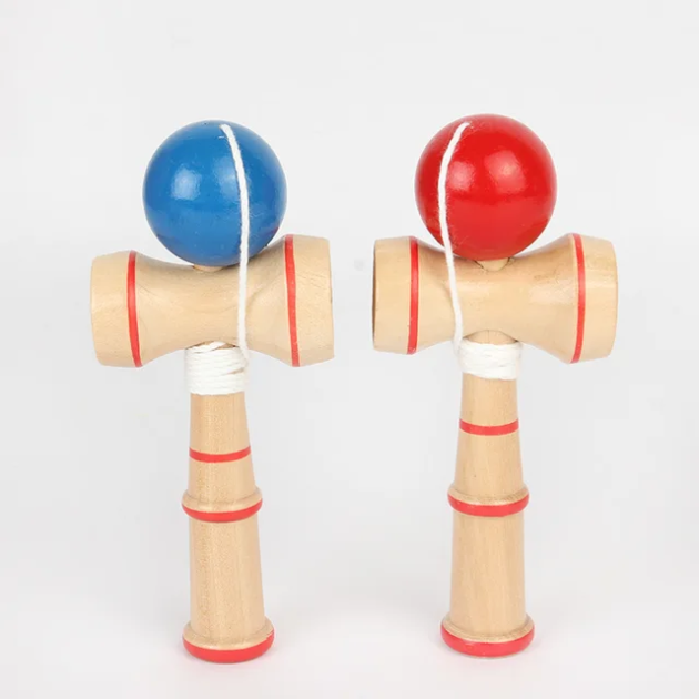 Wooden Kendama Cup and ball game