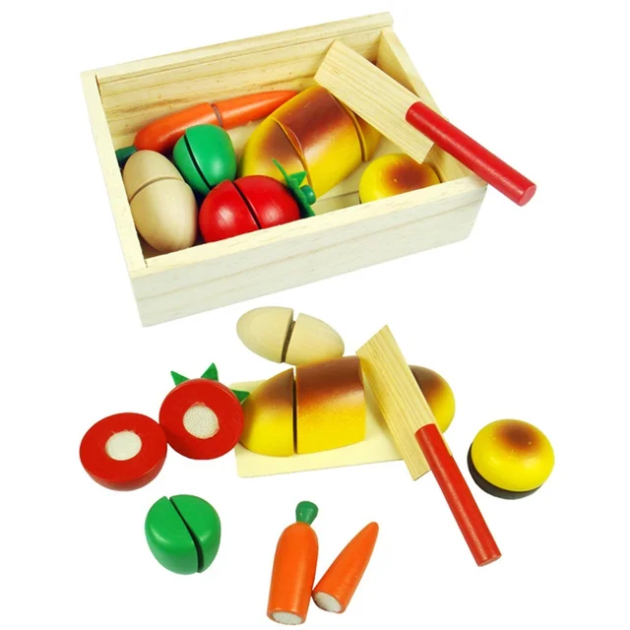 Wooden Pretend Play Vegetables