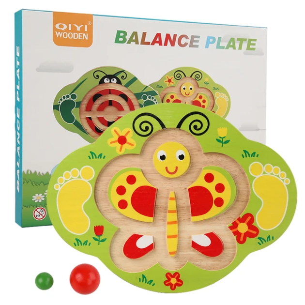 Wooden balance Plate