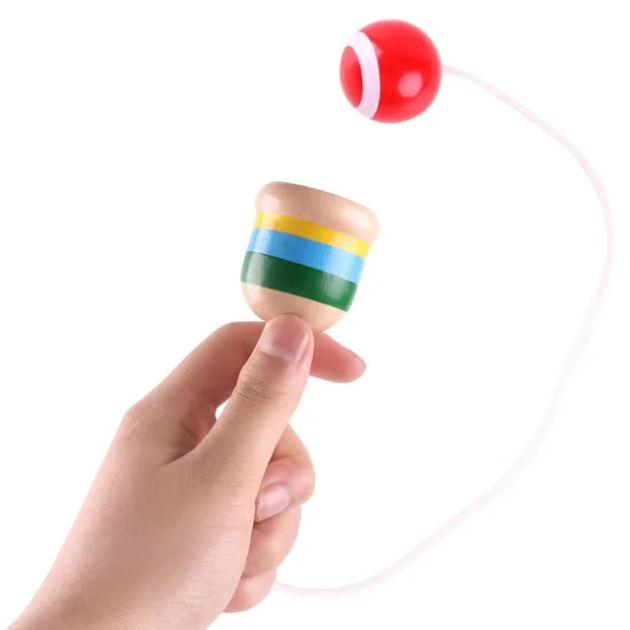 Wooden Mini Catch Ball