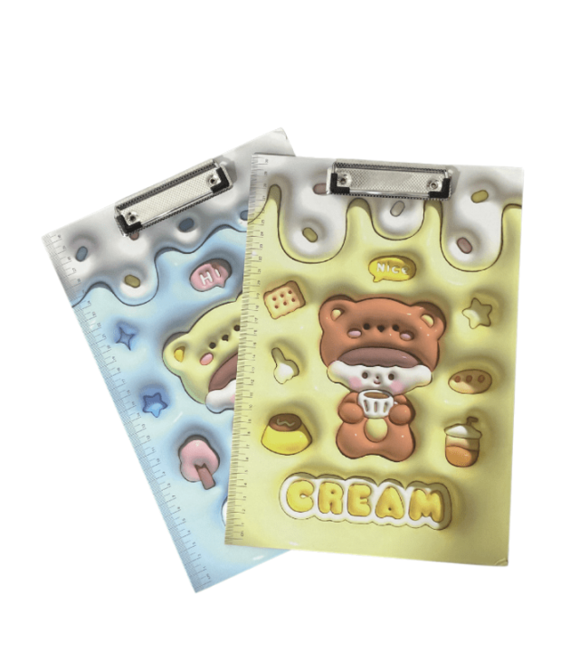 3D Design Wiritng Pad with Clipboard