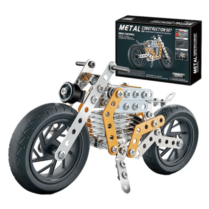 Metal Contruction Set - Bike Model 162 Pcs