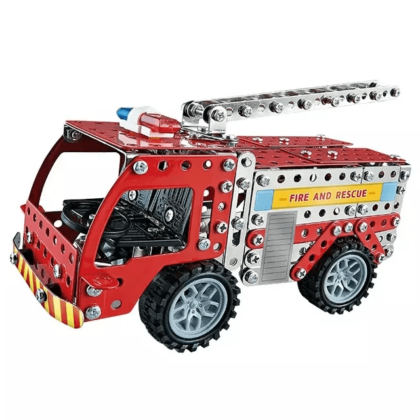 Metal Contruction Set - Fire Truck Model 292 Pcs
