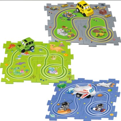 Motor Tralley Diy Puzzle Game