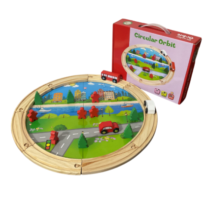 Wooden Circular Orbit Track
