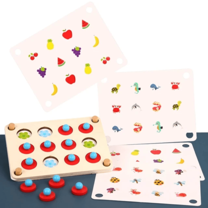 Wooden Memory Game