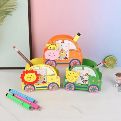 Wooden Penstand - Multiple Designs