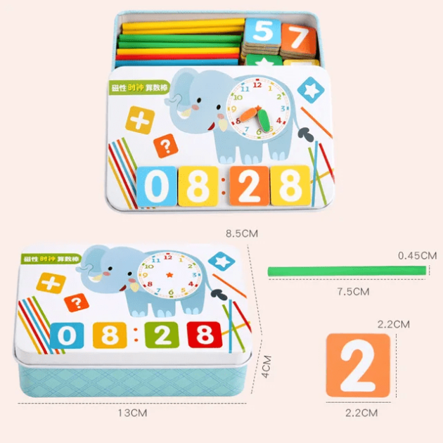 Wooden Sticks Number Game